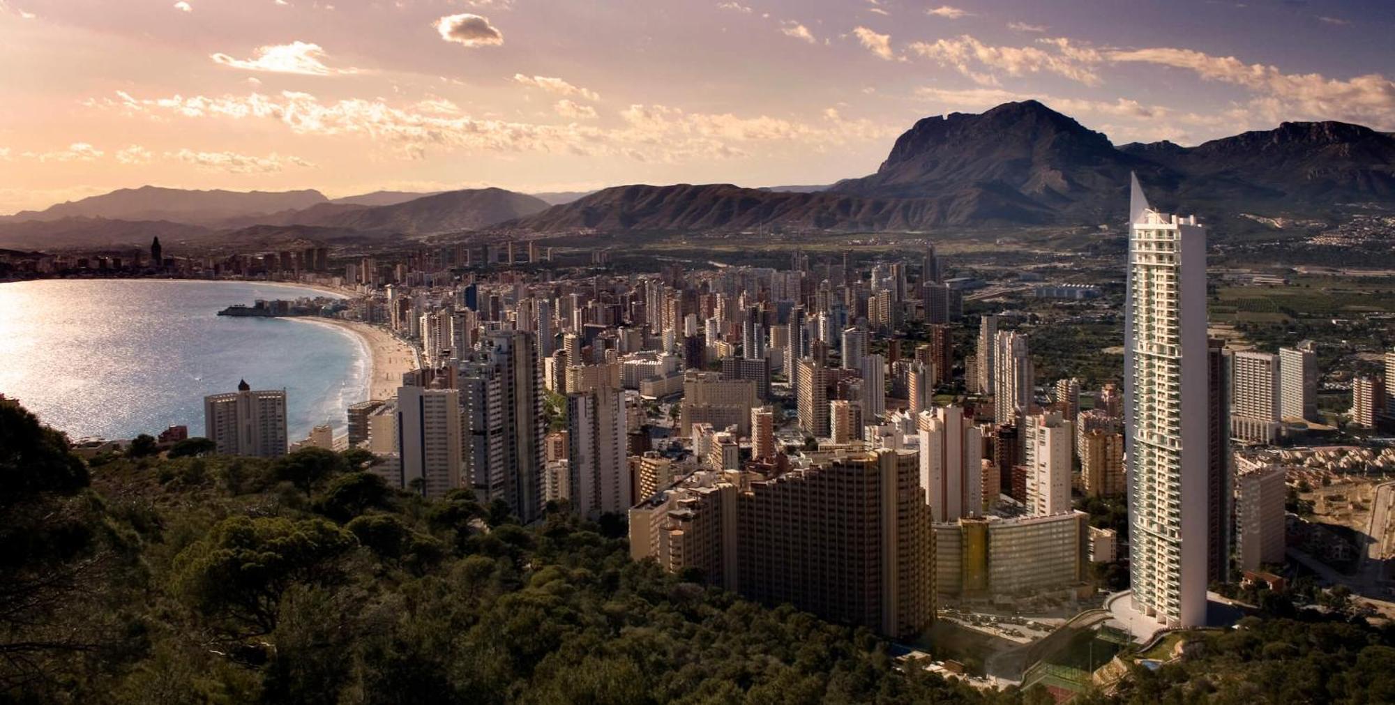 Skyscraper Apartment With Panoramic Views - Floor 38 Benidorm Exterior photo