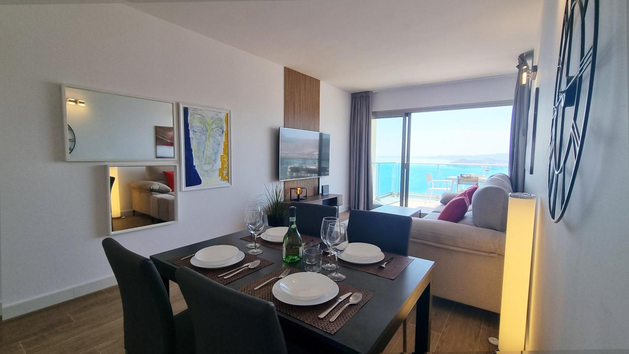 Skyscraper Apartment With Panoramic Views - Floor 38 Benidorm Exterior photo
