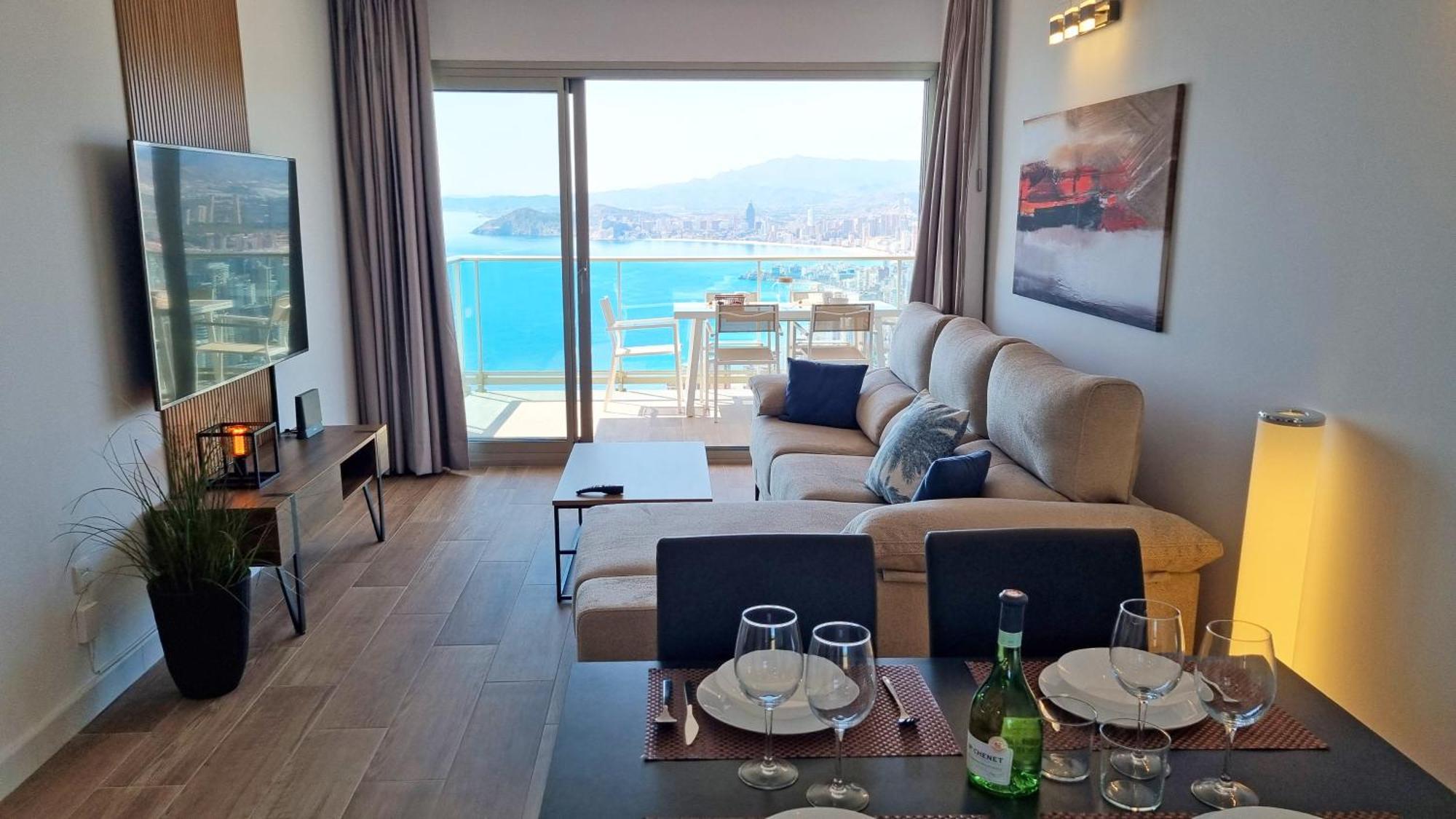 Skyscraper Apartment With Panoramic Views - Floor 38 Benidorm Exterior photo