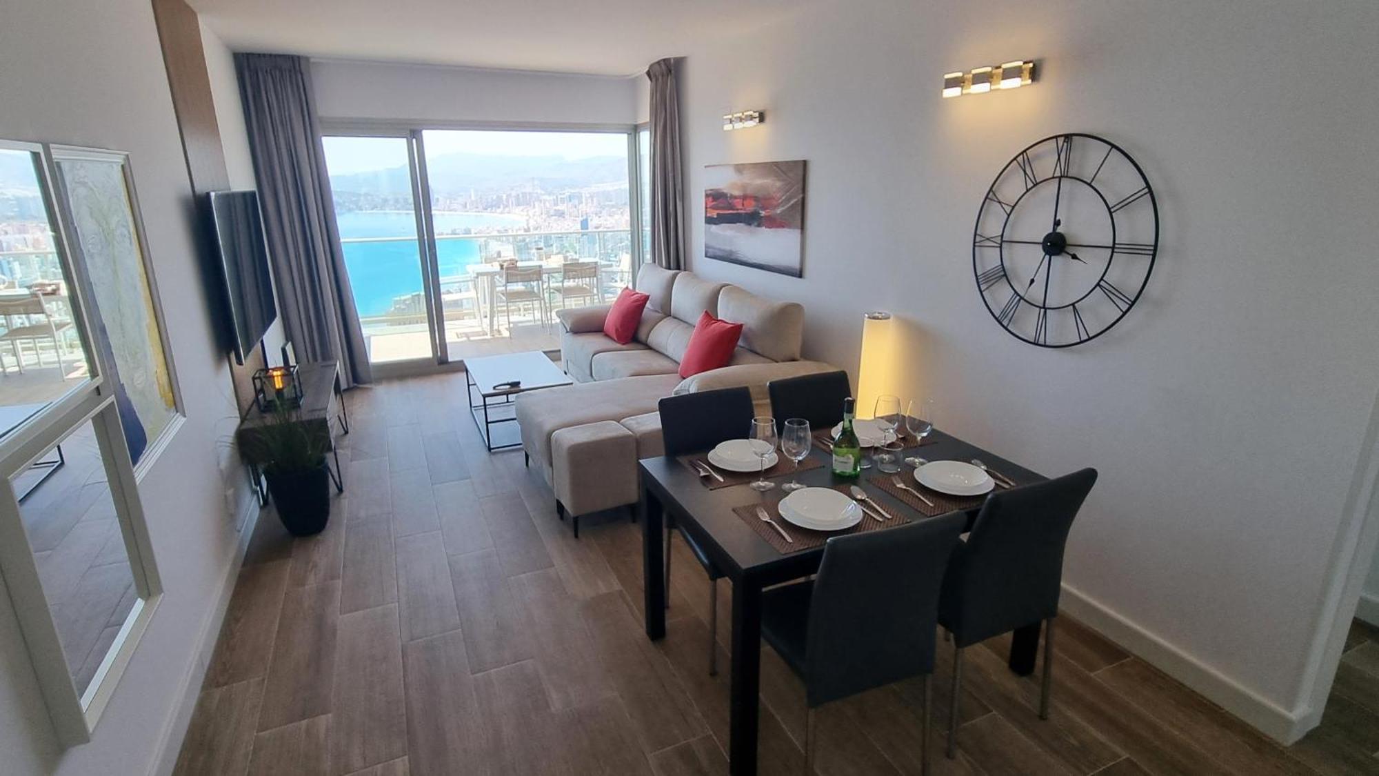 Skyscraper Apartment With Panoramic Views - Floor 38 Benidorm Exterior photo