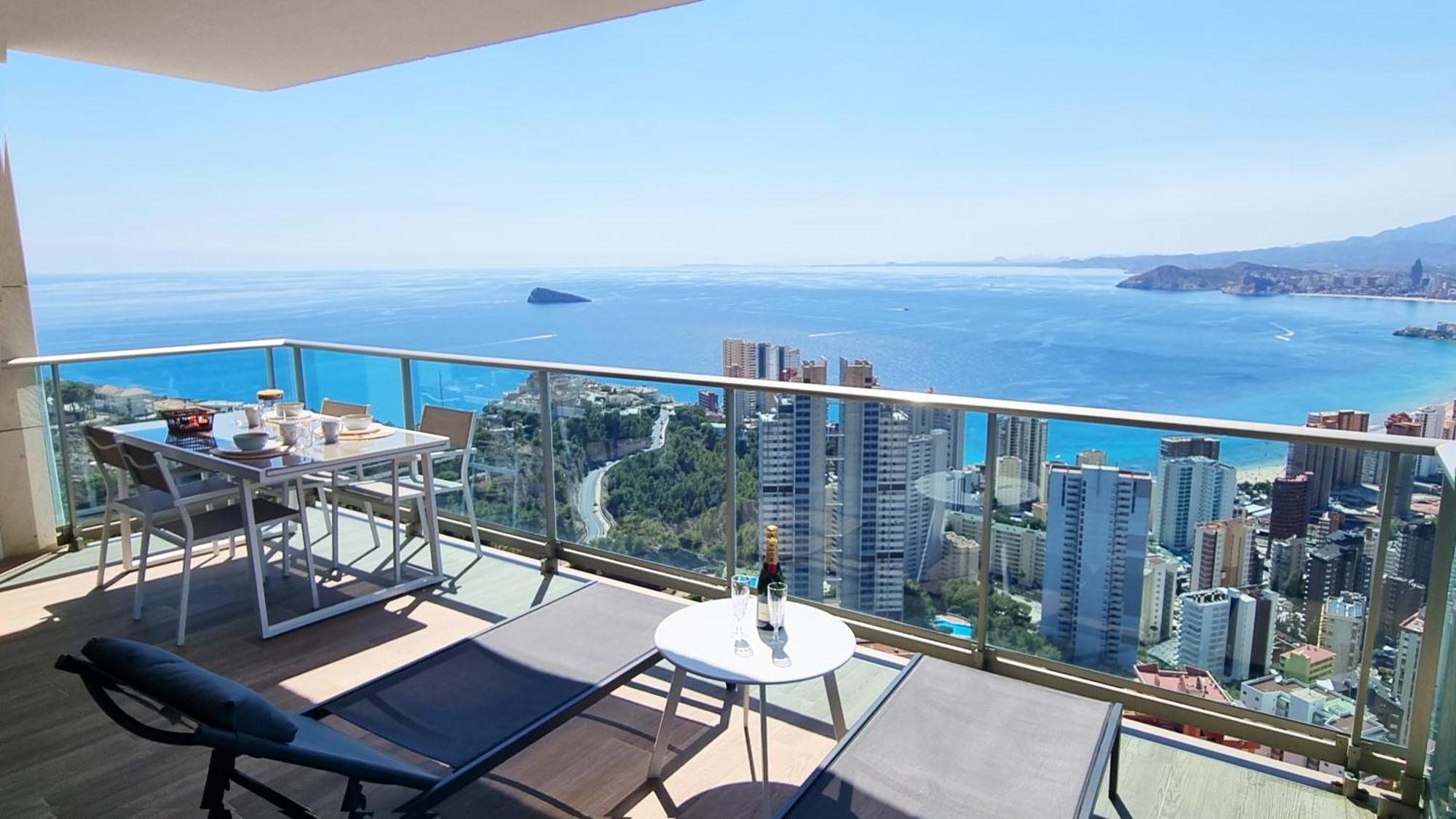 Skyscraper Apartment With Panoramic Views - Floor 38 Benidorm Exterior photo